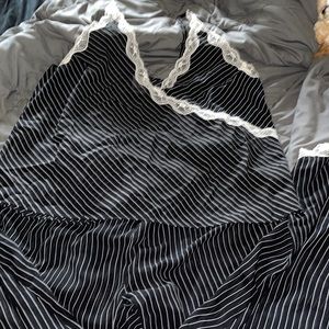 Sheer two piece lounge wear